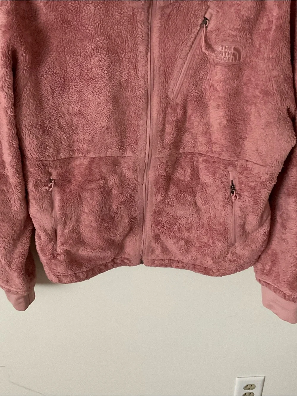 The North Face Women's Osito Flow Fleece Jacket‎ Dusty Rose L Large Outdoor
